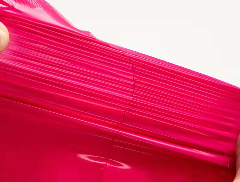 东源玫红色快递袋-05